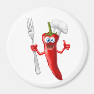 Aimant de poivre chili