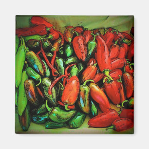 Aimant de poivrons de piment