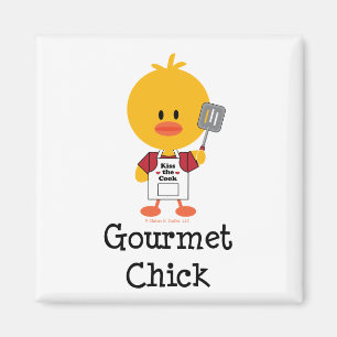 Aimant de poulet gourmand