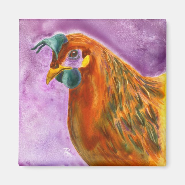 Aimant de poulet - "Henny Penny" (Devant)