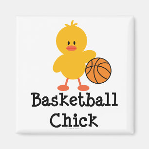 Aimant de poussin de basket-ball
