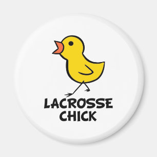 Aimant de poussin de lacrosse
