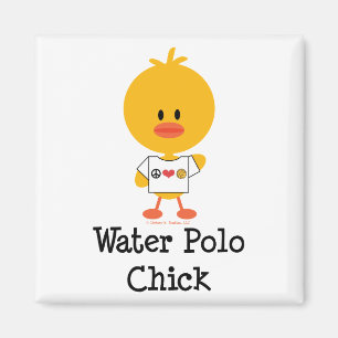 Aimant de poussin de polo d'eau