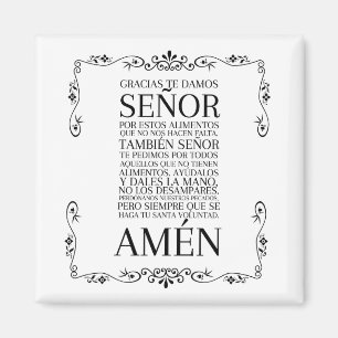 Aimant de prière espagnol