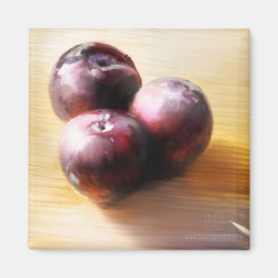 Aimant De prunes toujours la vie