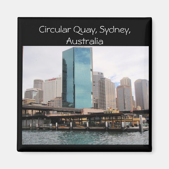 aimant de quai circulaire sydney (Devant)
