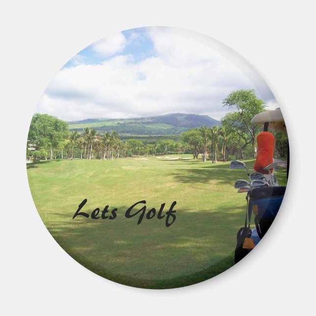 Aimant de rappel de golf (Devant)