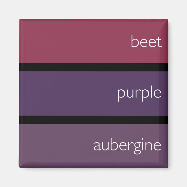 Aimant de rechange : nuances de couleurs (Devant)