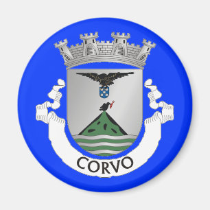 Aimant de réfrigérateur de Corvo Açores
