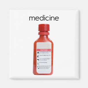 Aimant de réfrigérateur de médecine