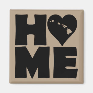 Aimant de réfrigérateur Hawaii Home Heart State