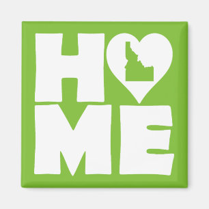 Aimant de réfrigérateur Idaho Home Heart State