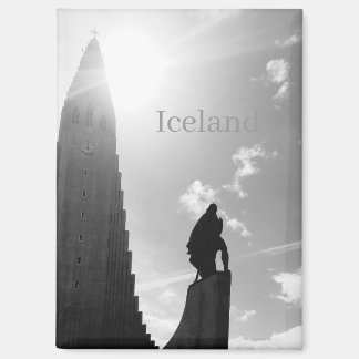 Aimant de réfrigérateur Islande – Église Hallgríms