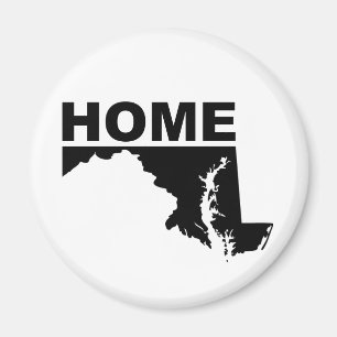 Aimant de réfrigérateur Maryland loin de l'État