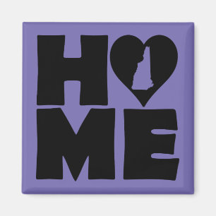Aimant de réfrigérateur New Hampshire Home Heart S