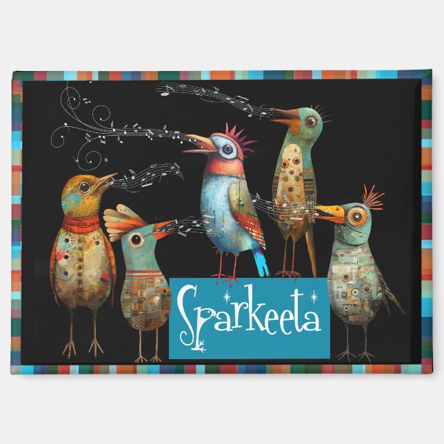 Aimant de réfrigérateur Sparkeeta (Recto)