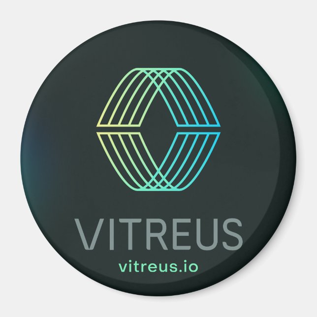 Aimant de réfrigérateur VITREUS (Devant)