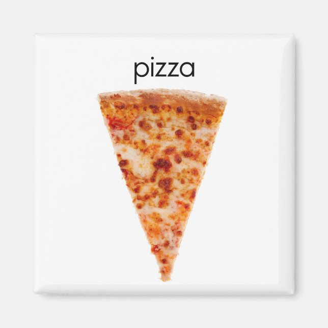 Aimant de réfrigération de pizza (Devant)