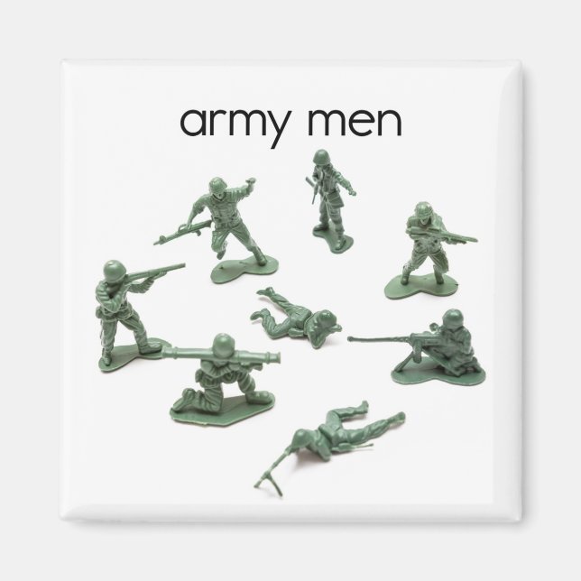 Aimant de réfrigération pour hommes de l'armée (Devant)