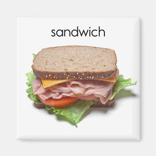 Aimant de réfrigération sandwich (Devant)
