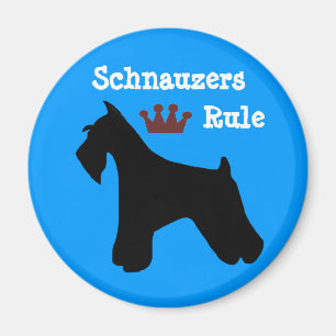 Aimant de règle de Schnauzers