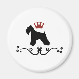 Aimant de règle de Schnauzers