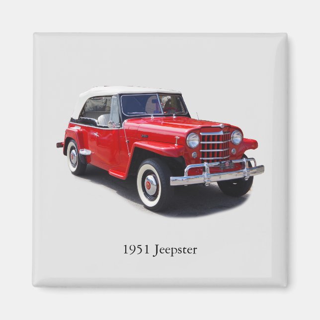 Aimant de remplissage Jeepster 1951 (Devant)