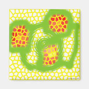 Aimant de roue de rotation