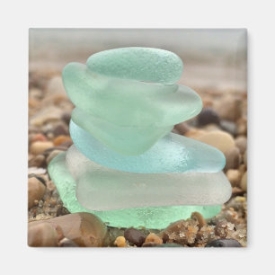 Aimant de sable et de seaglass