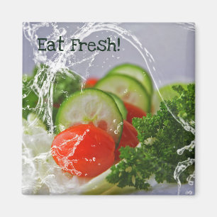 Aimant de salade frais