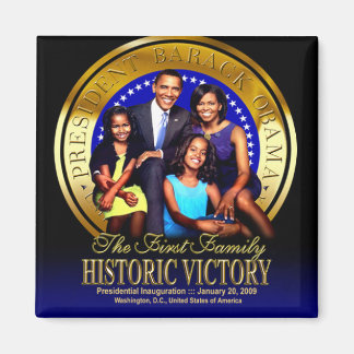 Aimant de sceau de la famille Obama