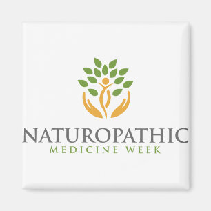 Aimant de semaine de médecine de naturopathique