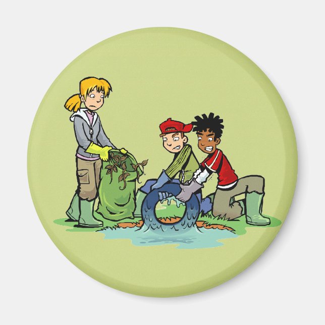 Aimant de service communautaire (Devant)