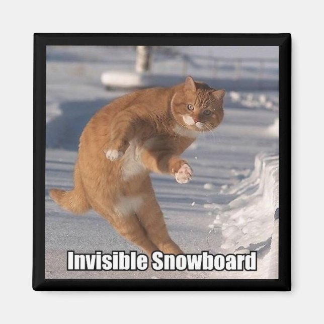 aimant de snowboard invisible (Devant)