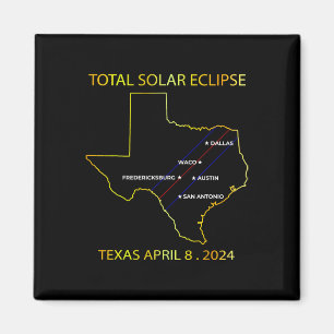 Aimant De Solar Eclipse 2024 Interactive Map Texas Eclips