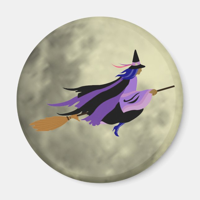 Aimant de sorcière volant (Devant)