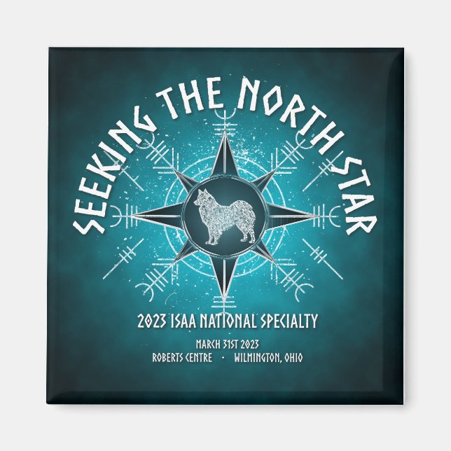 Aimant de spécialité ISAA 2023 (Devant)