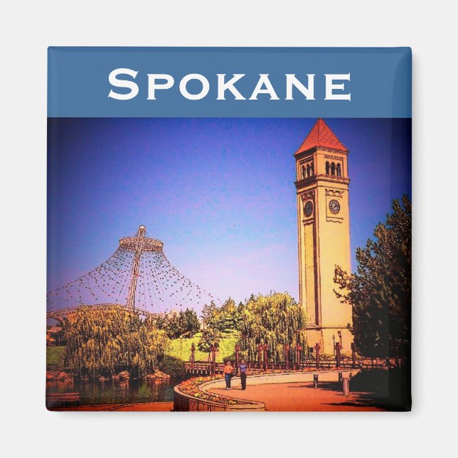 Aimant de Spokane (Park) (Devant)