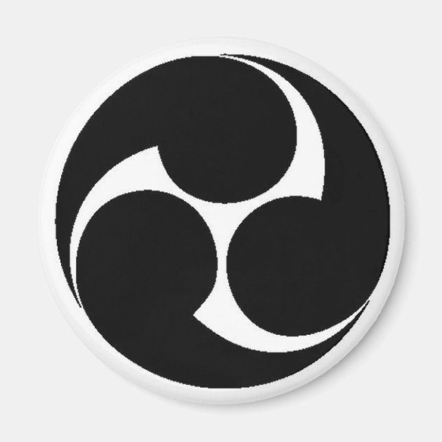 Aimant de triskelion d'Ichiban (Devant)