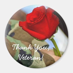 Aimant de vétéran de Merci