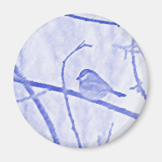 Aimant de vie de chickadee