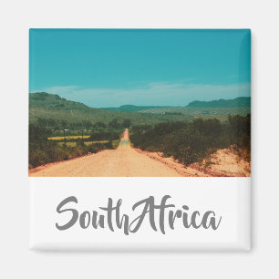 Aimant de vue de route rurale Afrique du Sud paysa
