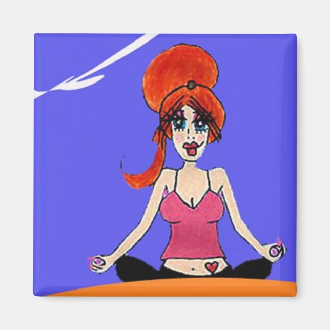 Aimant de yoga (Devant)