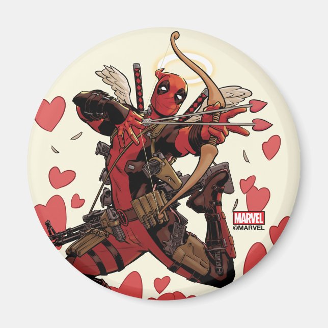 Aimant Deadpool Cupid (Devant)