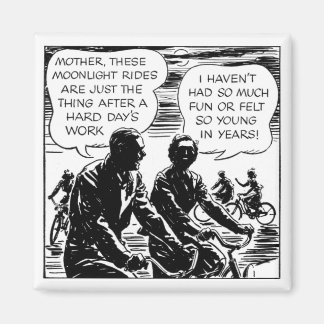 Aimant déambulations lunaires