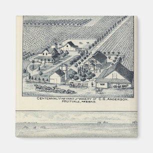 Aimant Deardorff et Centennial Vineyards, Californie