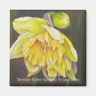 Aimant "Décembre Flower : Narcissus" de Janae Lehto