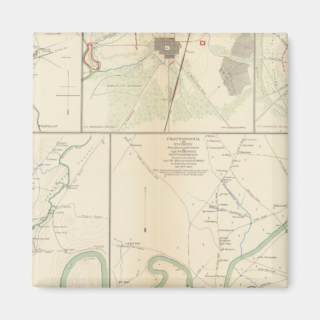 Aimant Decherd, Manchester, Tullahoma, Jasper (Devant)