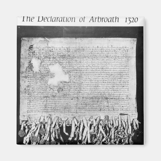 Aimant Déclaration d'Arbroath, 6 avril 1320 (Devant)