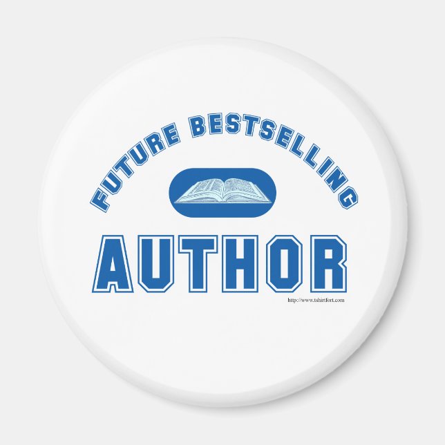 Aimant Déclaration de l'auteur Cool de Future Bestseller (Devant)